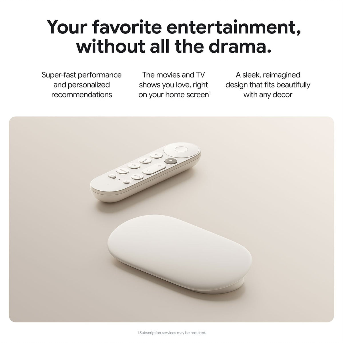 Google TV Streamer (4K) in Porcelain - GA05662-US - image 10