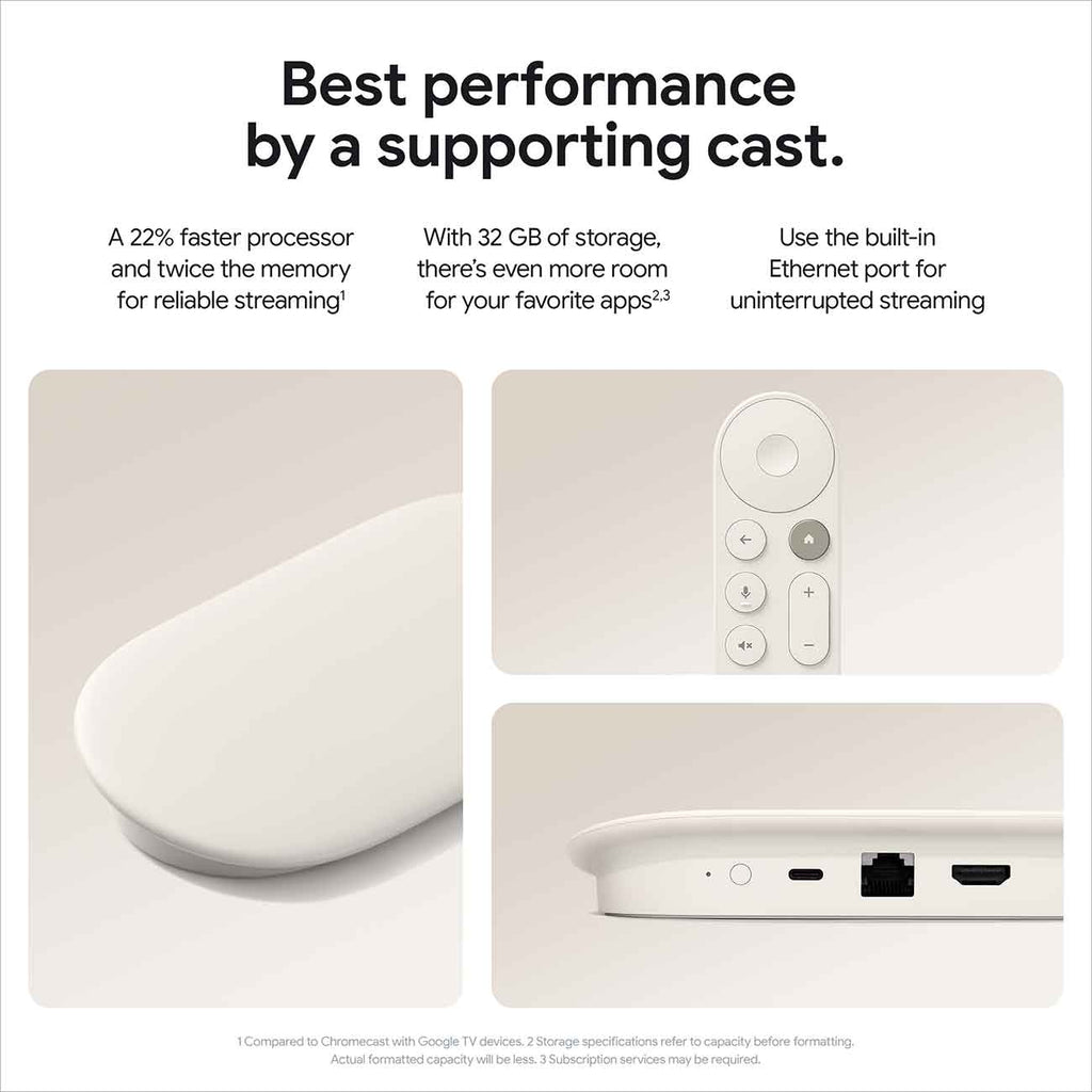 Google TV Streamer (4K) in Porcelain - GA05662-US - image 8