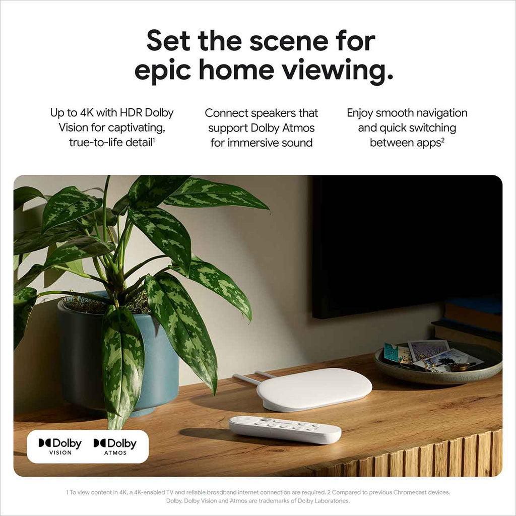 Google TV Streamer (4K) in Porcelain - GA05662-US - image 9