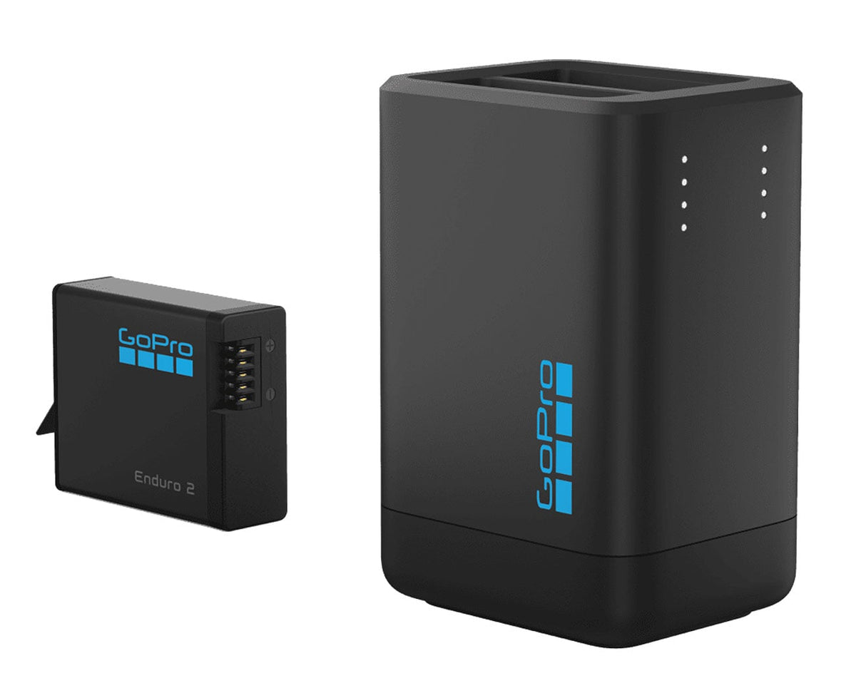 GoPro Dual Battery Charger for Enduro 2 Including 1 Enduro 2 Battery - AGDBD-001 - image 1