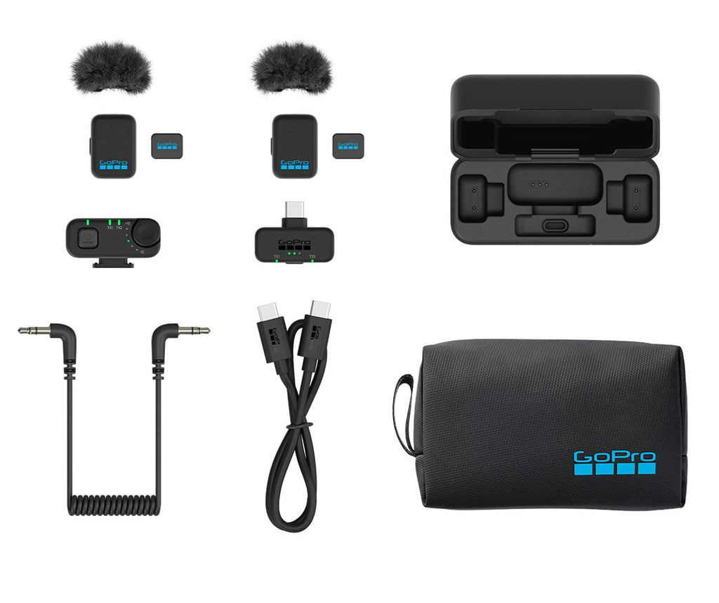 GoPro Wireless Mic Complete Kit with 2 Transmitters and Charging Case - AWMIC-010 - image 2