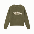 Ribbed Knit Sweater - Khaki Green