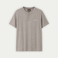 Henley T-Shirt - Dark Beige