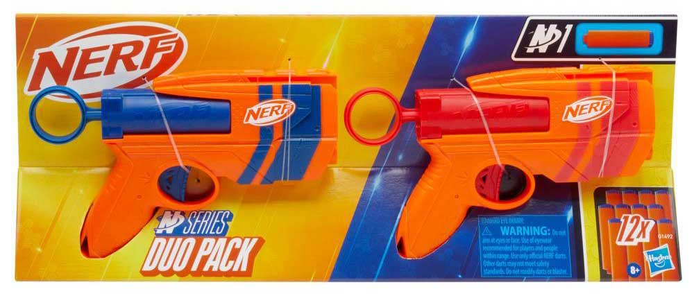 Hasbro Nerf N Series Duo Pack Dart Blaster with 12 N1 Darts - HSBG1492 - image 2