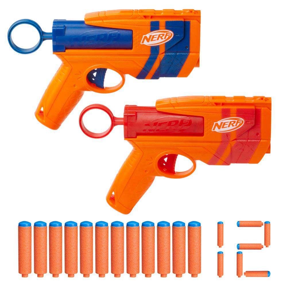 Hasbro Nerf N Series Duo Pack Dart Blaster with 12 N1 Darts - HSBG1492 - image 1