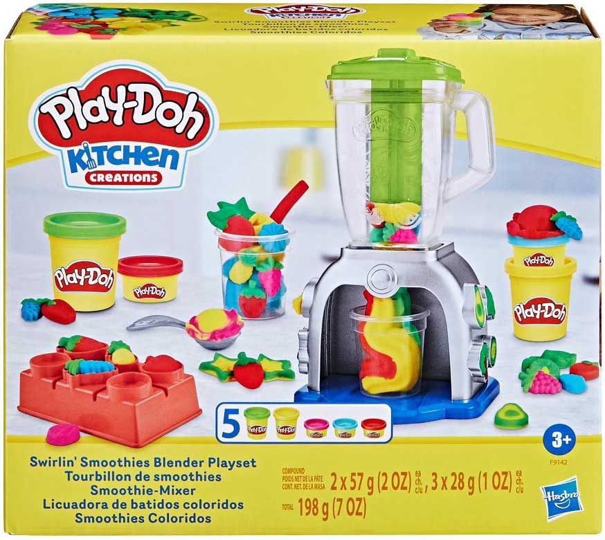 Hasbro Play-Doh Swirlin' Smoothies Blender Playset - HSBF9142 - image 2