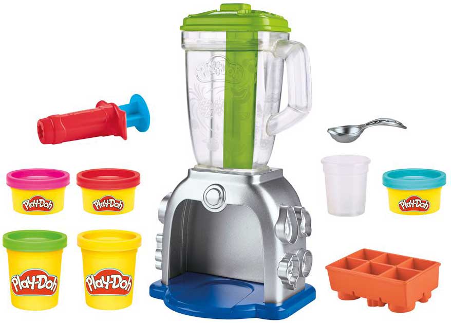 Hasbro Play-Doh Swirlin' Smoothies Blender Playset - HSBF9142 - image 1