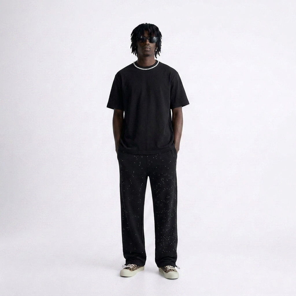 VYBES Iced Collar Tee