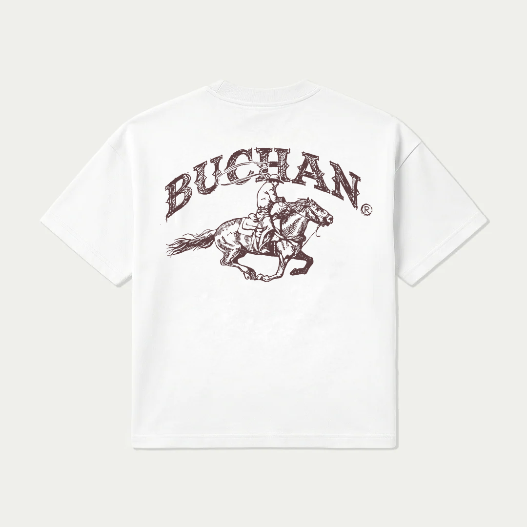 Camiseta de caballo - Blanca