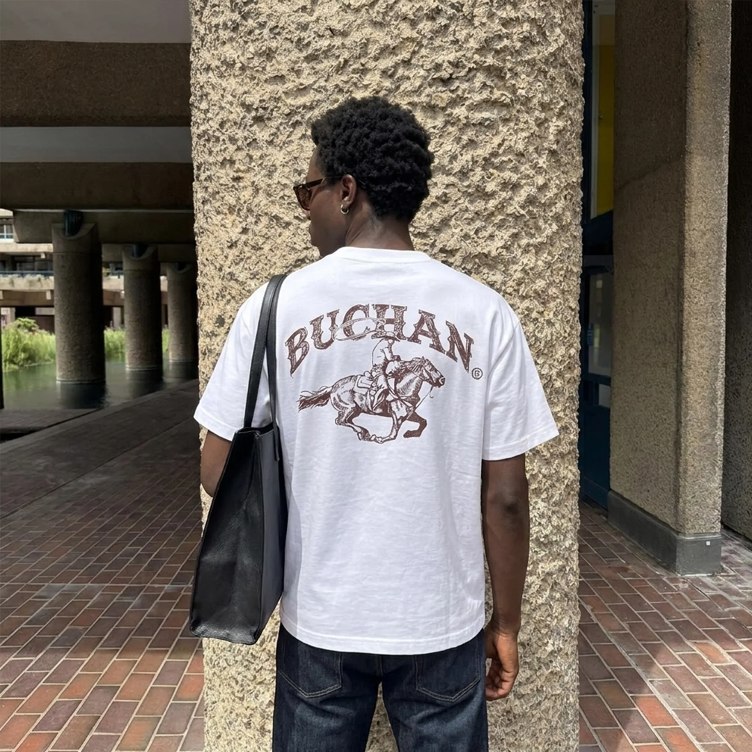 Camiseta de caballo - Blanca
