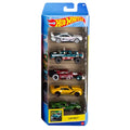 Hot Wheels 1:64 Scale 5-Car Pack (Styles May Vary) - MTT01806 - image 1