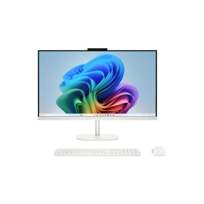 HP OmniStudio All-in-One Desktop 27-Inch AMD Ryzen AI 7 445 16GB RAM 2TB SSD in Cotton White - 27-CW0270 - image 2
