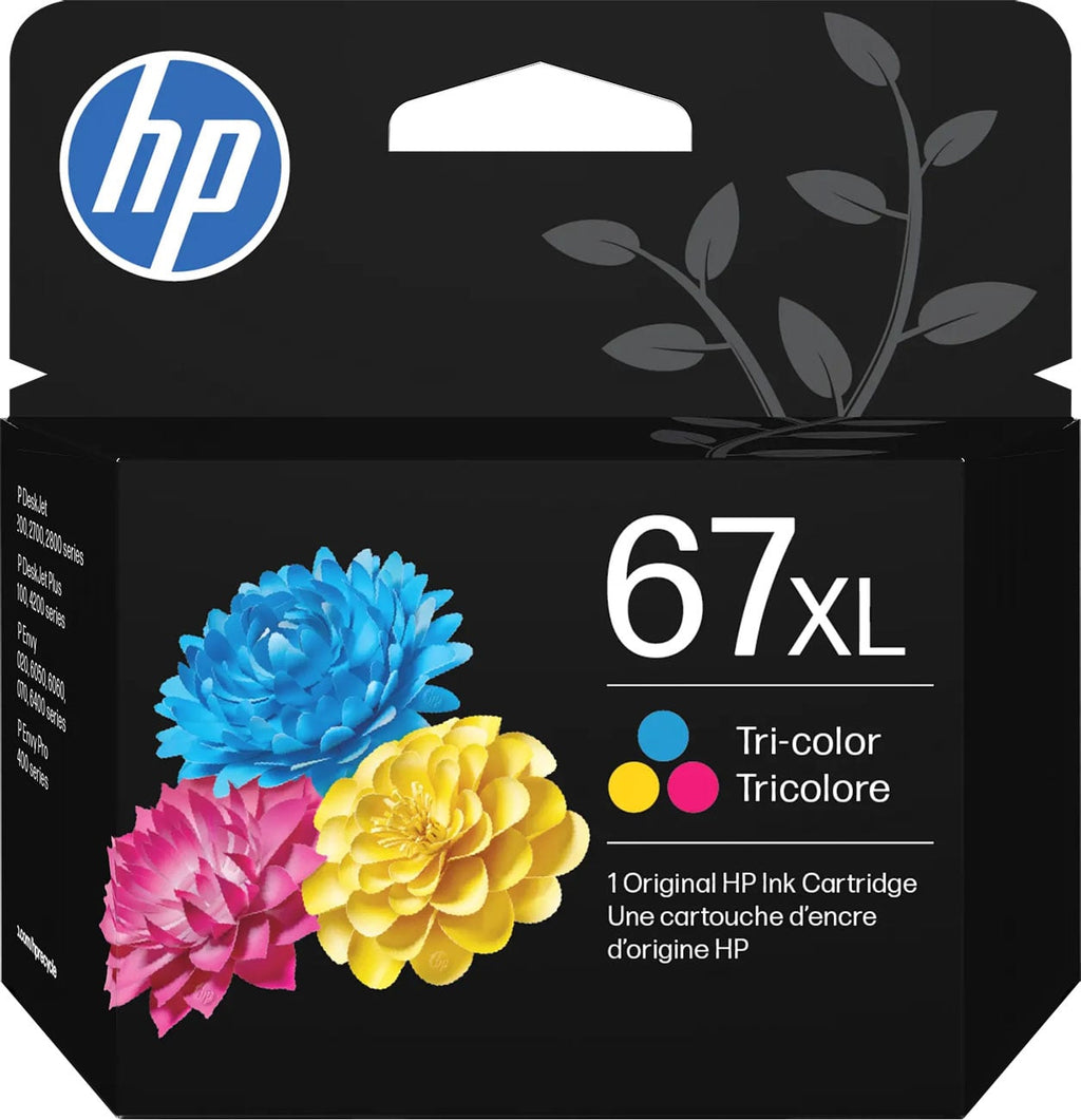 HP 67XL Original Ink Cartridge in Tri-Color - 3YM58AN/140 - image 1