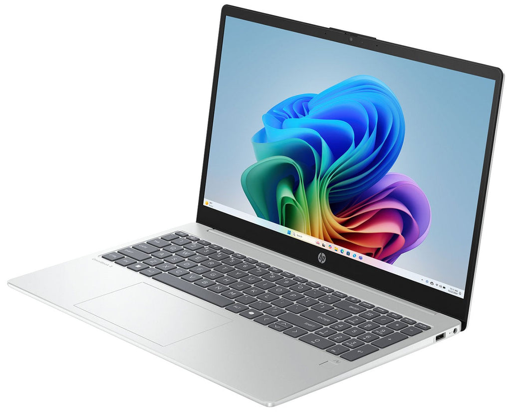 HP OmniBook 3 15.6-Inch Copilot+ PC Laptop AMD Ryzen AI 5 340 16GB RAM 1TB SSD in Glacier Silver - 15-FN0 - image 3