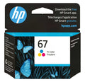 HP 67 Original Ink Cartridge in Tri-Color - 3YM55AN/140 - image 1
