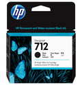 HP 712 80ml DesignJet Ink Cartridge in Black - 3ED71A - image 1