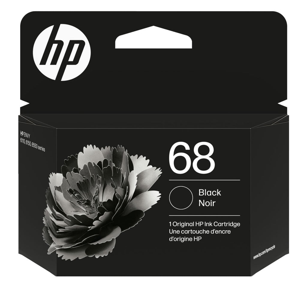 HP 68 Original Ink Cartridge in Black - 7FP21TN - image 1