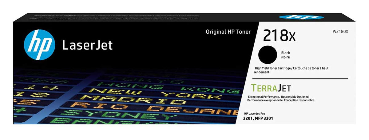 HP 218X High Yield Original LaserJet Toner Cartridge in Black - W2180X - image 1