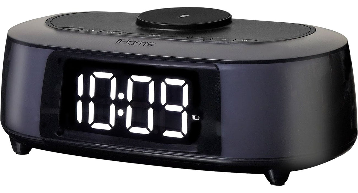 iHome Clock Radio with Wireless Charger and Bluetooth Speaker - IBTW282B.EXV25 - image 2