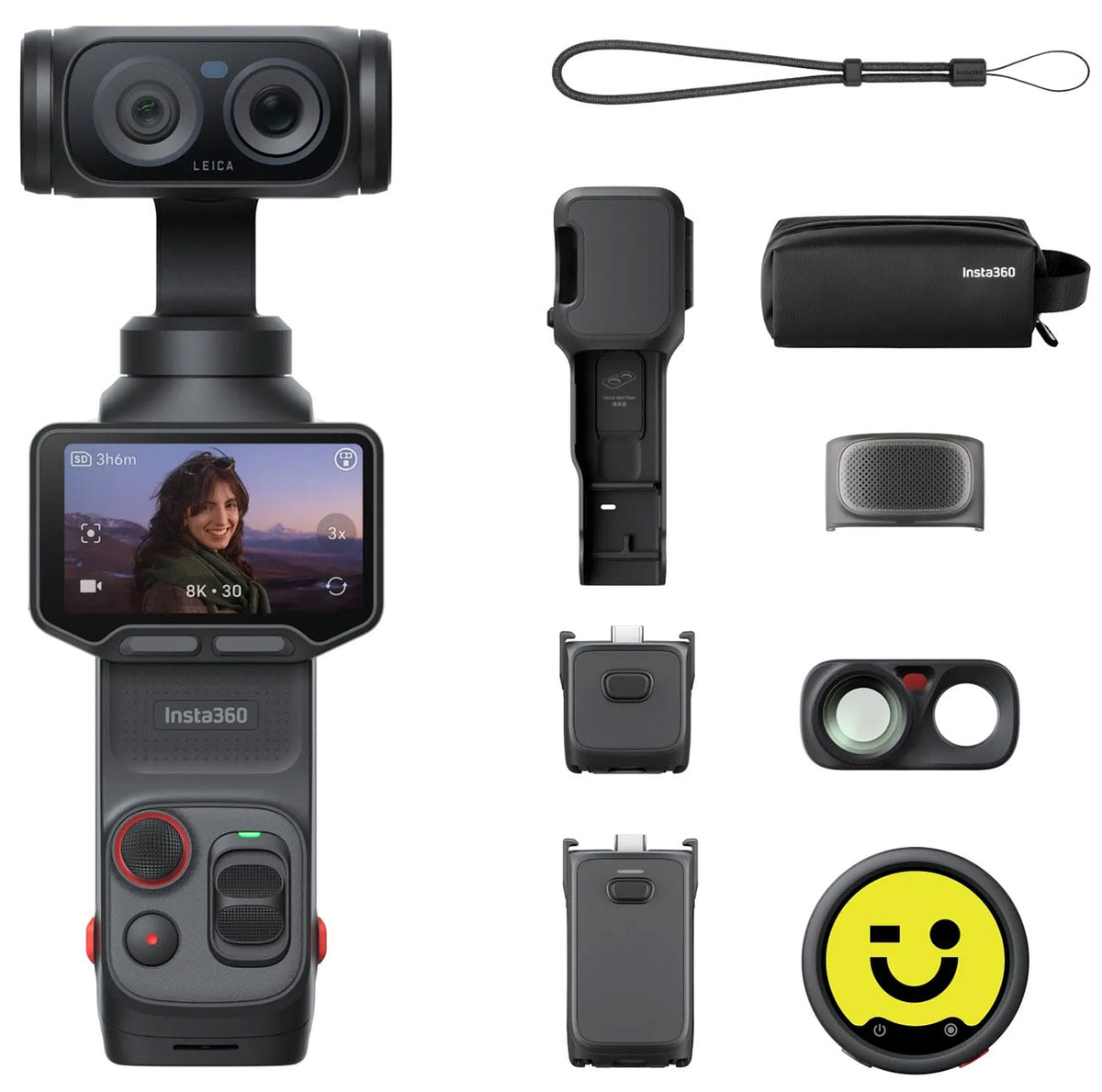 Insta360 Luna Ultra Action Camera Creator Bundle in Cosmic Black - CINSABTA-LUNA03 - image 1