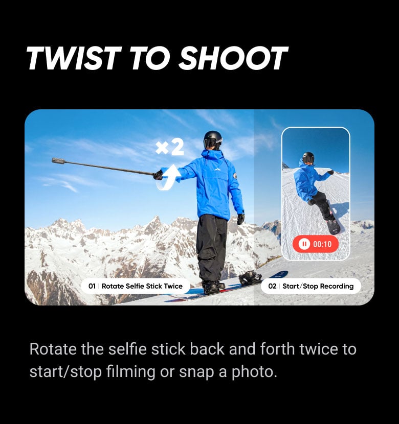 Insta360 X5 Action Camera 8K with 360-Degree Video - CINSAAHA_X501 - image 9