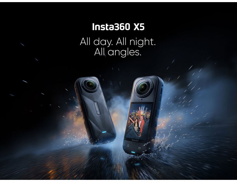 Insta360 X5 Action Camera 8K with 360-Degree Video Essentials Bundle - CINSAAHA_X504 - image 11