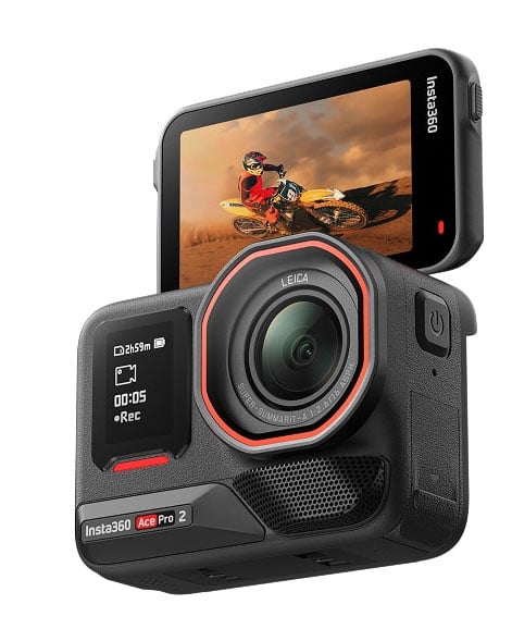 Insta360 Ace Pro 2 Action Camera Standard Bundle with 1 Battery - CINSBBGA-ACEPRO2105 - image 5