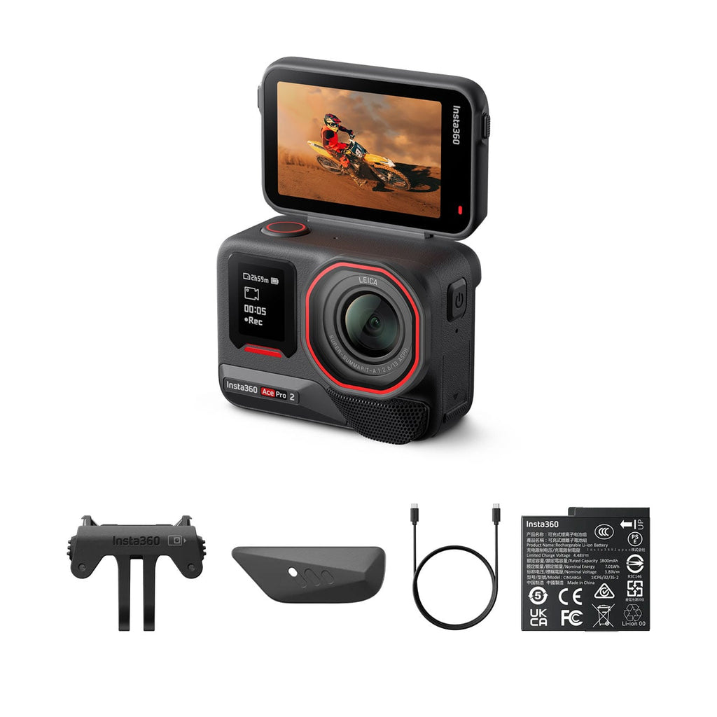Insta360 Ace Pro 2 Action Camera Standard Bundle with 1 Battery - CINSBBGA-ACEPRO2105 - image 1