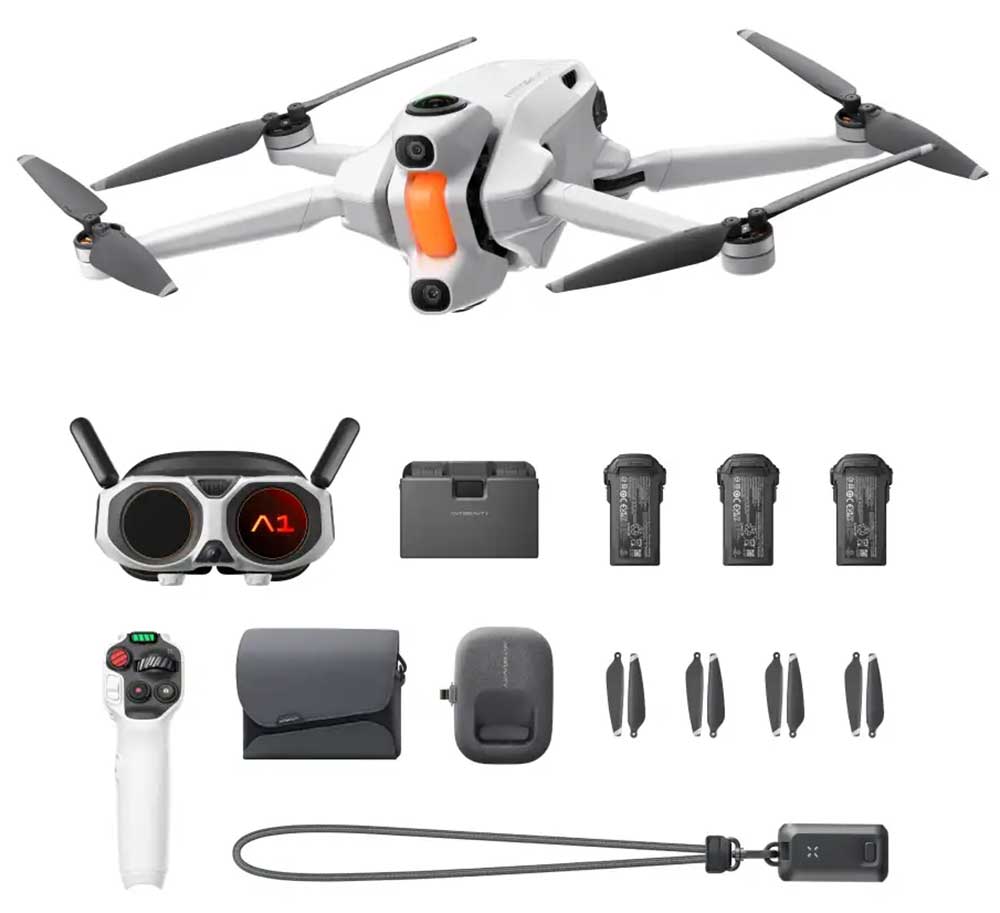 Antigravity A1 8K 360 Drone Explorer Bundle - DE001-02 - image 1