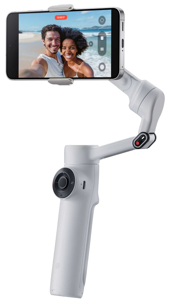 Insta360 Flow 2 Gimbal AI Tracker Bundle in Stone Gray - CINSABQA_FLOW2LITE12 - image 3