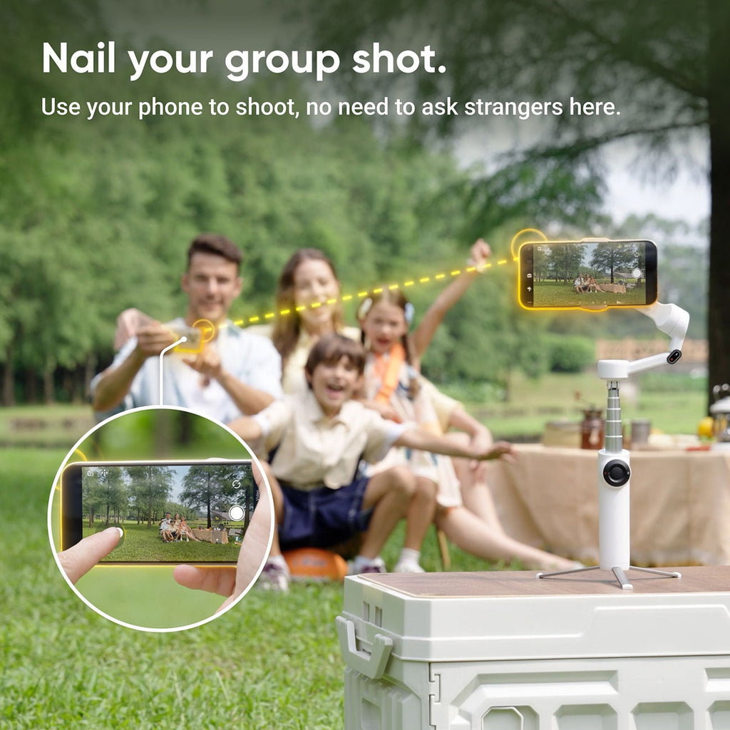 Insta360 Flow 2 Gimbal in Stone Gray - CINSABQA_FLOW2LITE02 - image 8