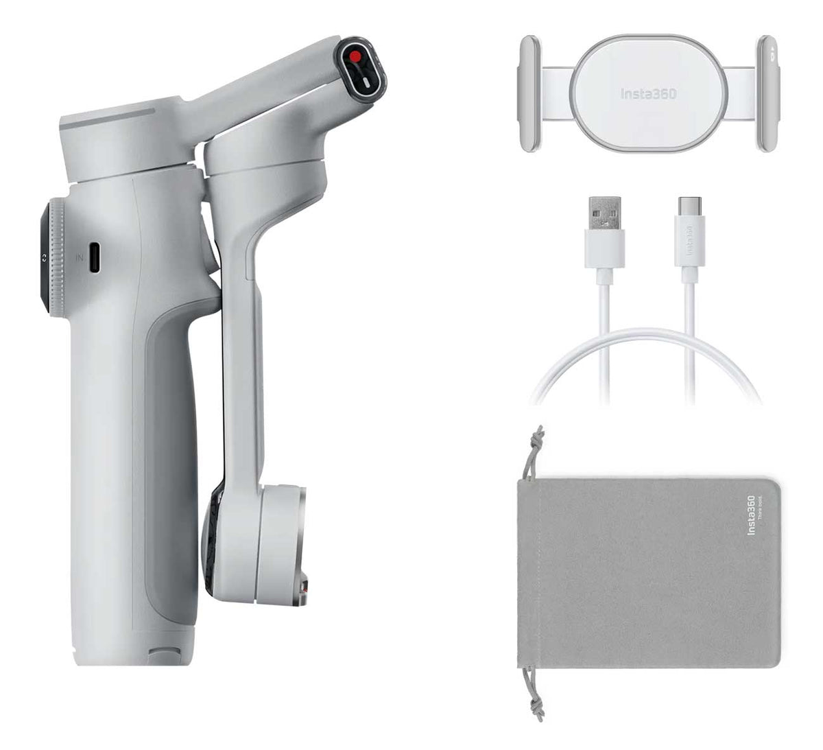 Insta360 Flow 2 Pro Gimbal in Stone Grey - CINSABQB_FLOW203 - image 7