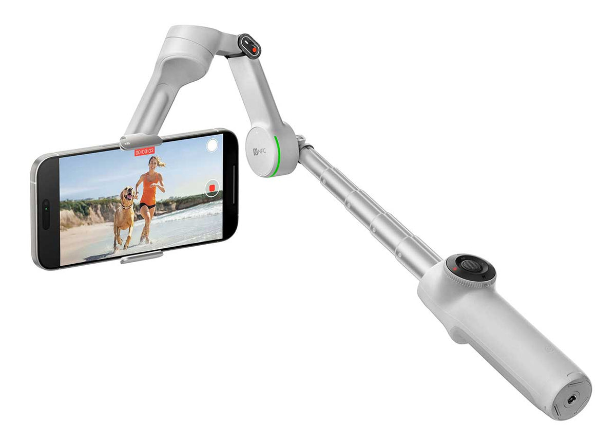 Insta360 Flow 2 Pro Gimbal Creator Bundle in Stone Grey - CINSABQB_FLOW208 - image 2