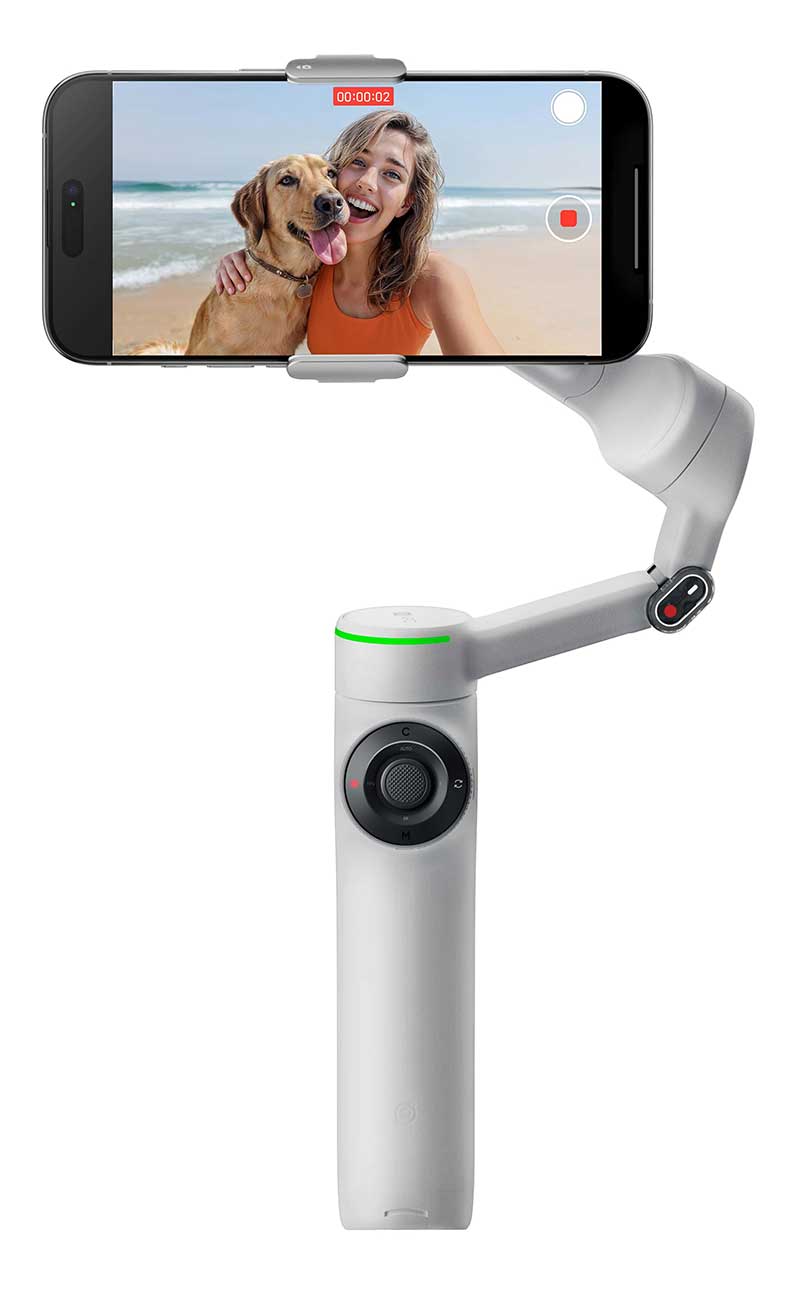 Insta360 Flow 2 Pro Gimbal Creator Bundle in Stone Grey - CINSABQB_FLOW208 - image 3
