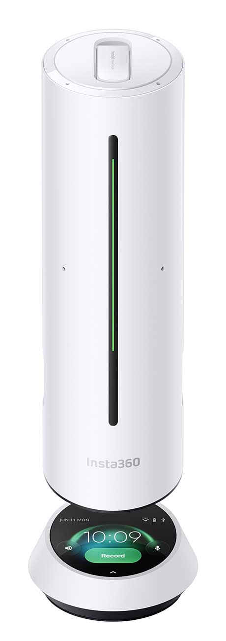 Insta360 Wave Professional Speakerphone with AI Recording Suite in Arctic White - CINSABCA-WAVE01 - image 1