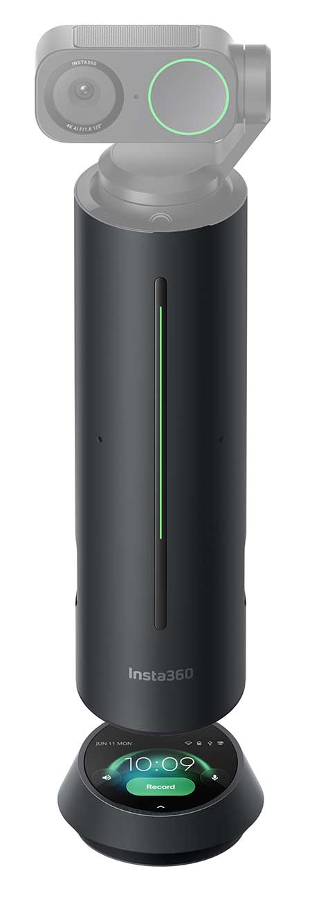 Insta360 Wave Professional Speakerphone with AI Recording Suite in Graphite Black - CINSABCA-WAVE02 - image 7
