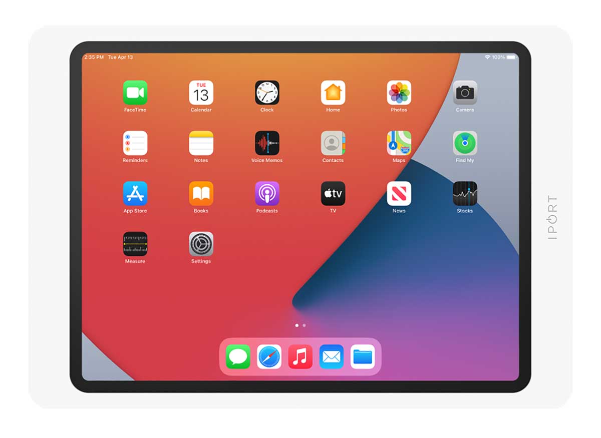iPort White Surface Mount Bezel For iPad Pro 12.9-Inch (5th, 4th & 3rd Gen) - 70754 - image 1