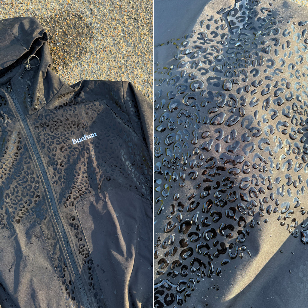 Chaqueta de lluvia Cheetah reactiva al agua - Rubí