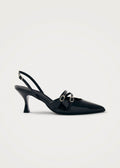 Joelle Pumps aus schwarzem Lackleder