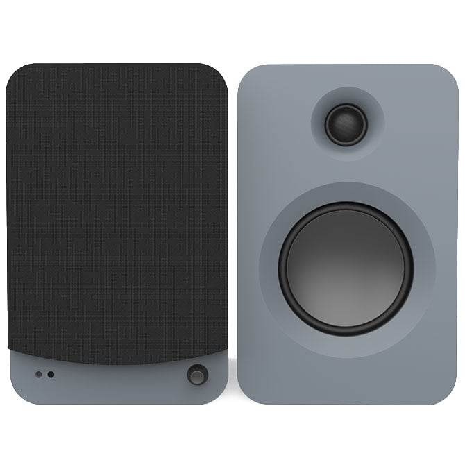 Kanto REN Bookshelf Speakers in Matte Gray (Pair) - RENMG - image 3