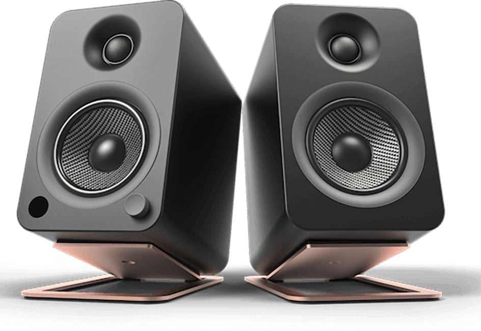 Kanto S4 Medium Desktop Speaker Stands SX (Pair) in Black - S4 - image 2