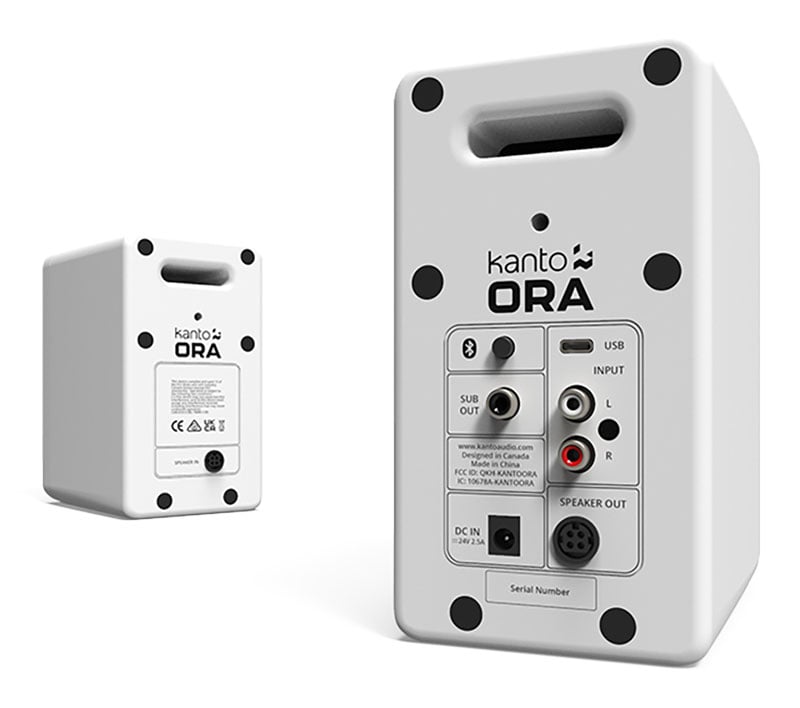 Kanto ORA Reference Desktop Speakers in Matte White (Pair) - ORAMW - image 2