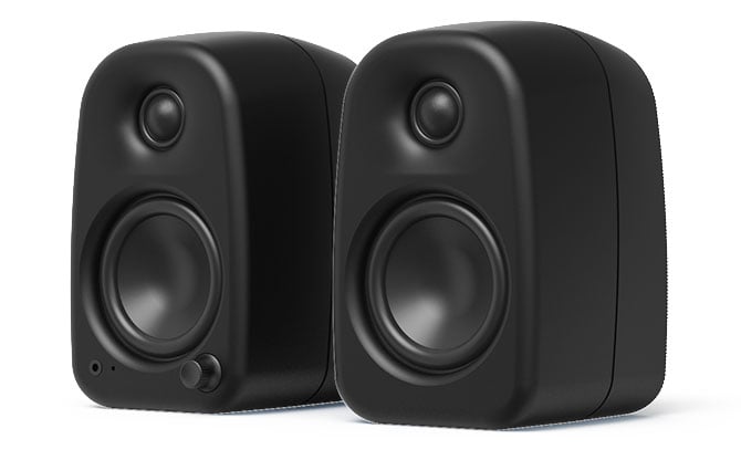 Kanto UKI Compact Desktop Speakers in Onyx (Pair) - UKIDMBO - image 2
