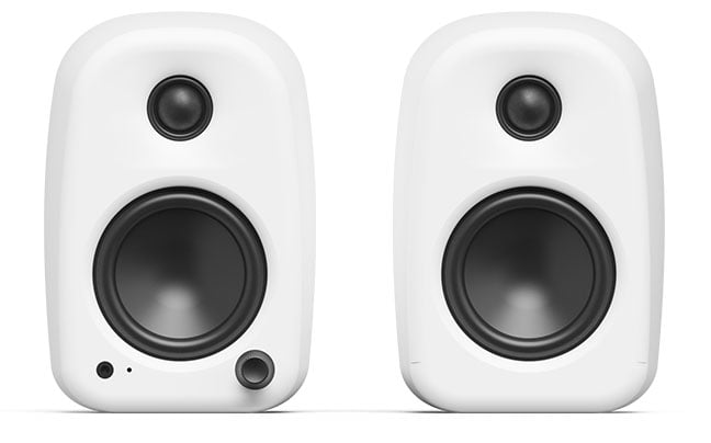 Kanto UKI Compact Desktop Speakers in Chalk (Pair) - UKIDMWC - image 1