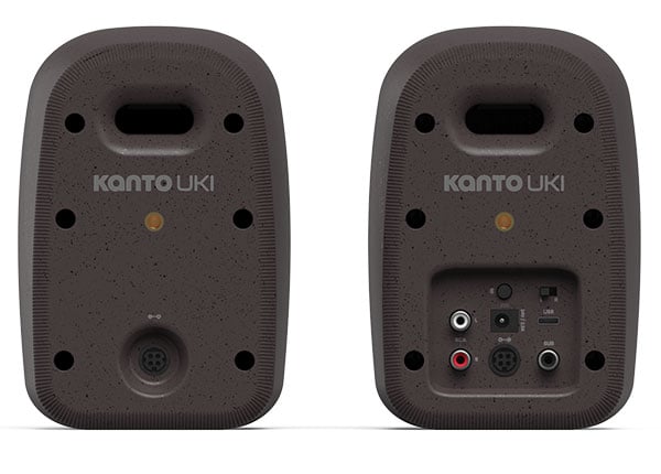 Kanto UKI Compact Desktop Speakers in Pumice (Pair) - UKIDSBB - image 3