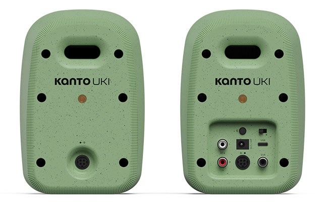 Kanto UKI Compact Desktop Speakers in Sage (Pair) - UKIDSBN - image 3