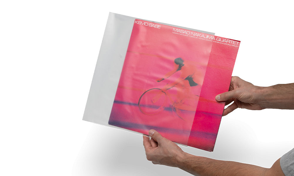 Kanto 12-Inch Translucent Record Cover Sleeves 20-Pack - TT-CS20 - image 2