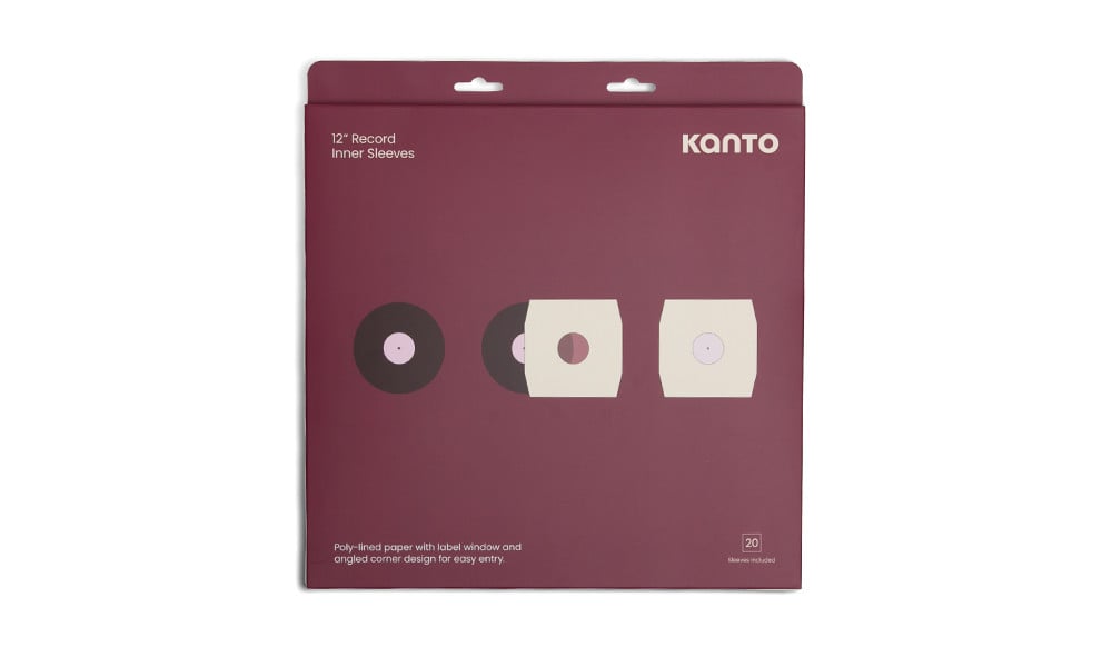 Kanto 12-Inch Record Inner Sleeves 20-Pack - TT-IS20 - image 1