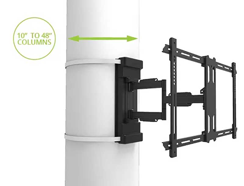 Kanto Full Motion Column & Pillar Mount For Flat Panel TVs 40in - 75in - PSC350 - image 10