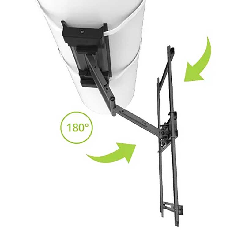 Kanto Full Motion Column & Pillar Mount For Flat Panel TVs 40in - 75in - PSC350 - image 6